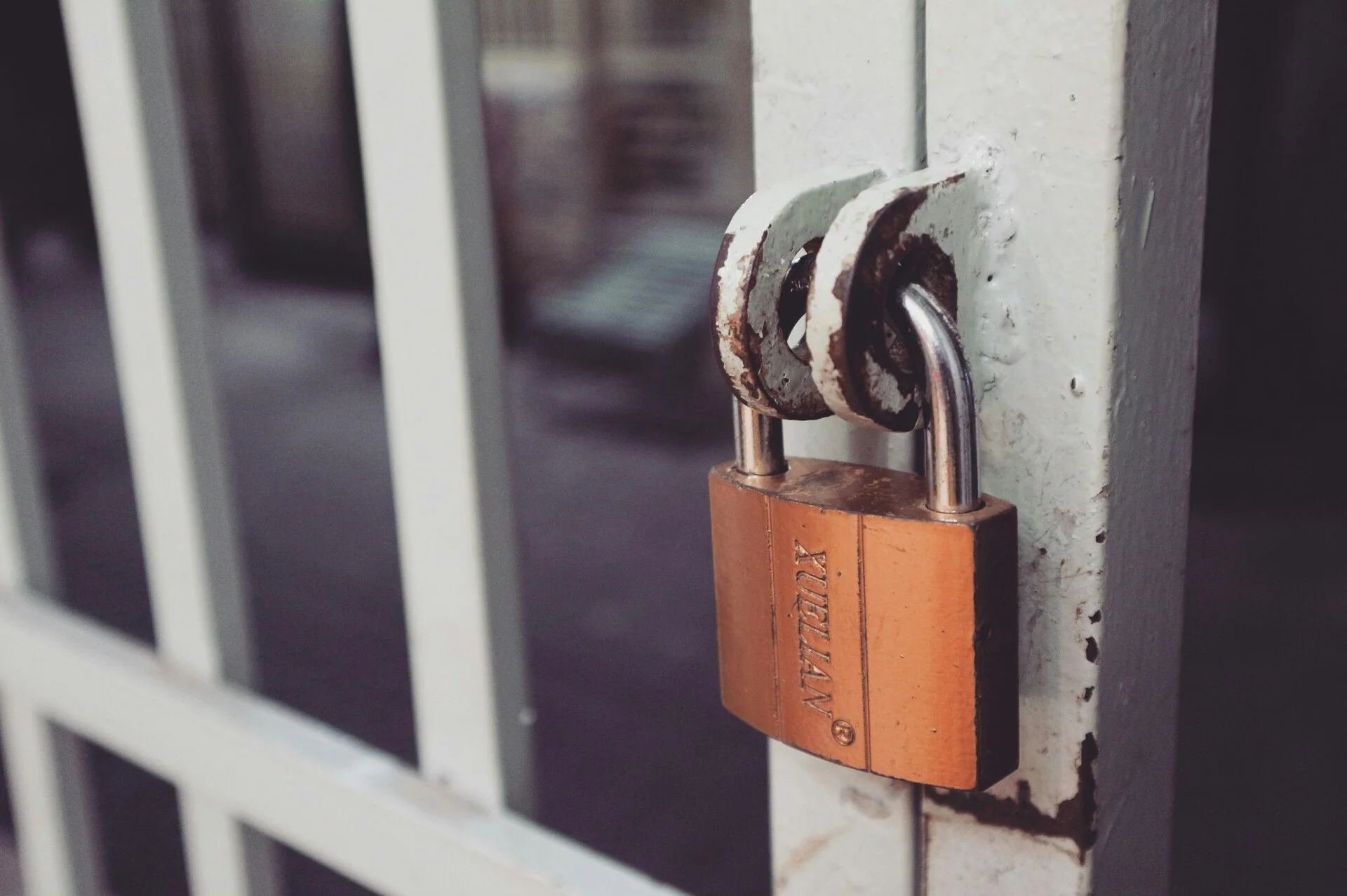 Secure padlock on storage unit — Morris Safe Storage Solutions data collection policy