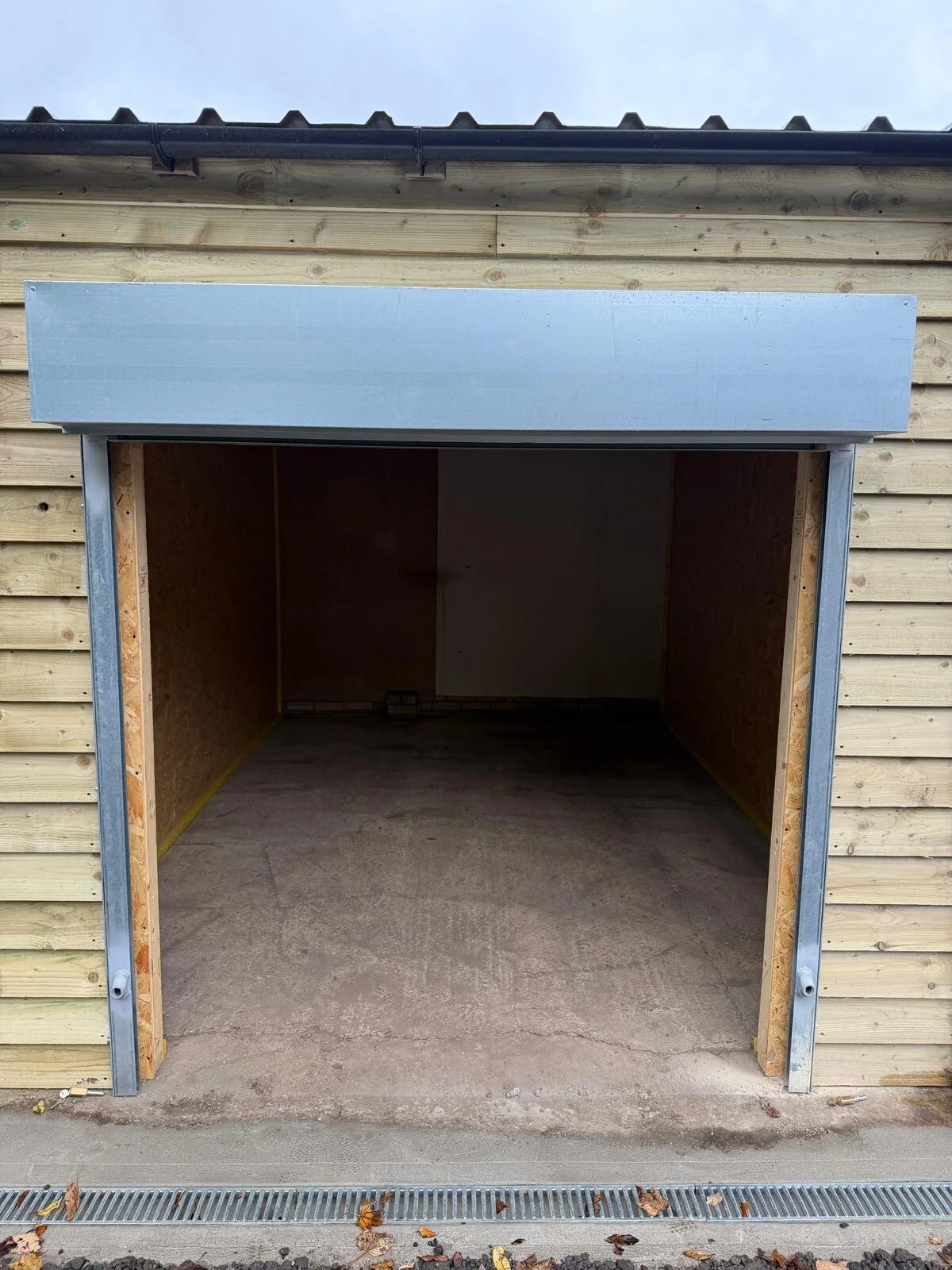 Storage container row at Morris Safe Storage Solutions Newmarket