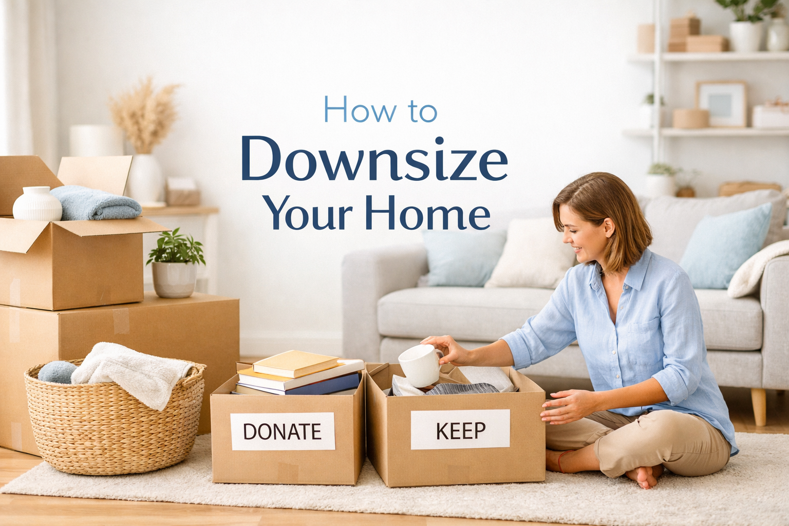 How to downsize your home — storage tips from Morris Safe Storage Solutions Newmarket