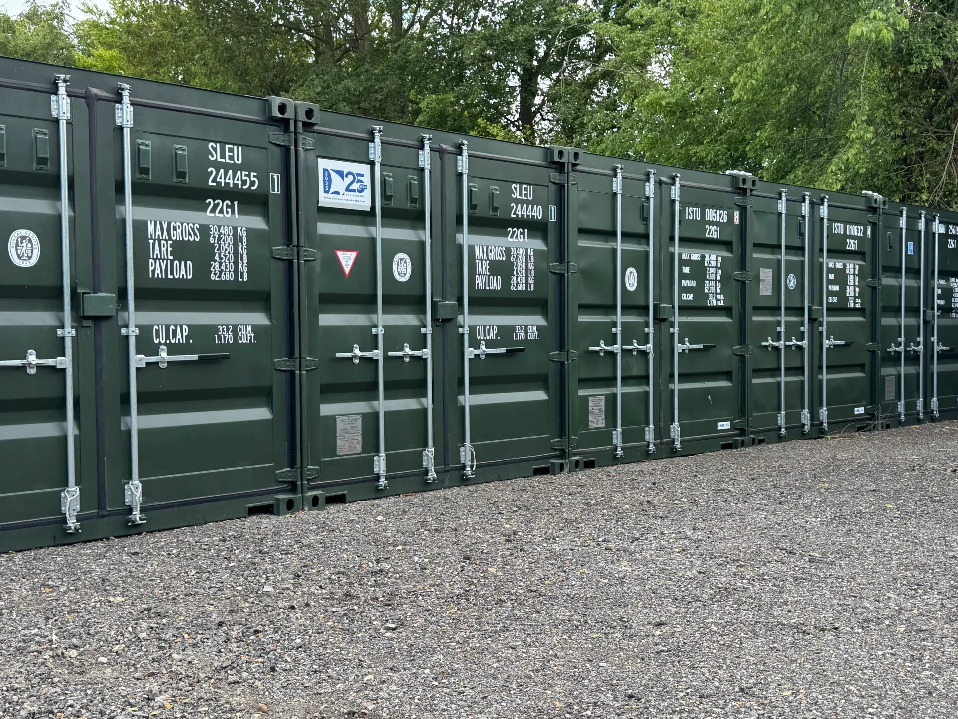 On-site storage units at Morris Safe Storage Solutions Newmarket